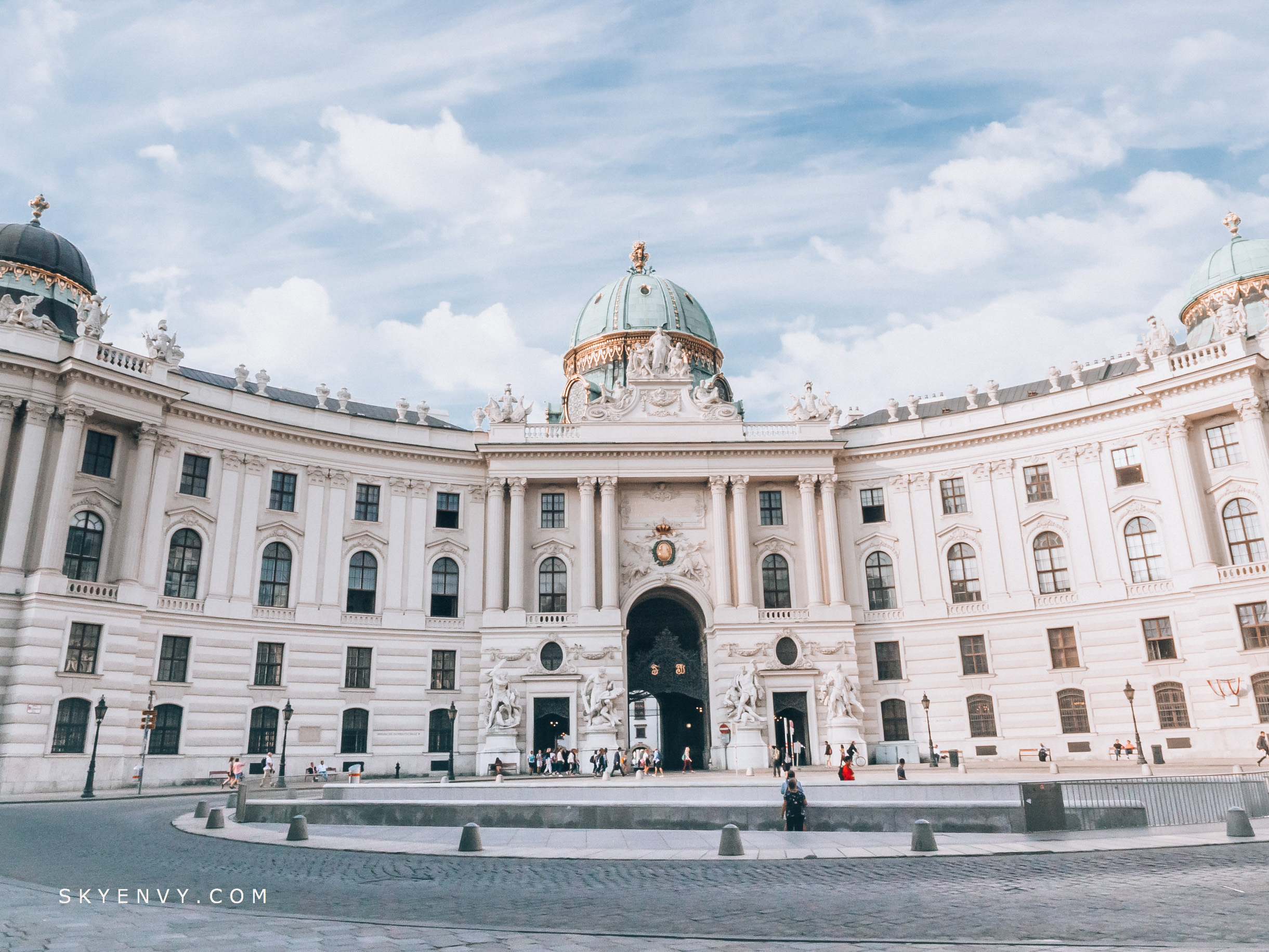 Vienna, Austria, Wein, Hofburg Palace, Blue Skies, Cloud Envy, Sky Envy